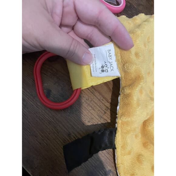 Wizard Muggle Baby Taggy Lovey by Baby Jack 14x18 Soother Blanket Comfort Toy - Picture 8 of 10